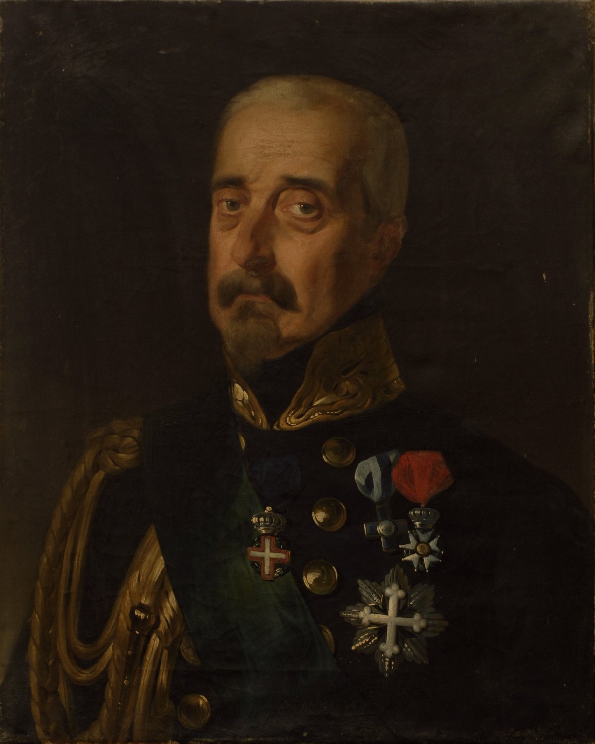 Ritratto del generale alberto la marmora, ritratto d'uomo (dipinto)