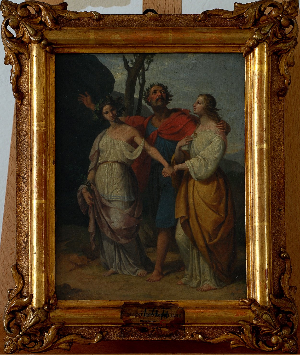Tre figure romane, figure romane (dipinto)
