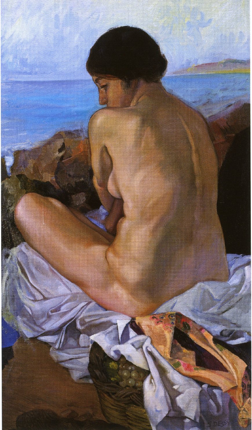 Bagnante, figura femminile nuda (dipinto)