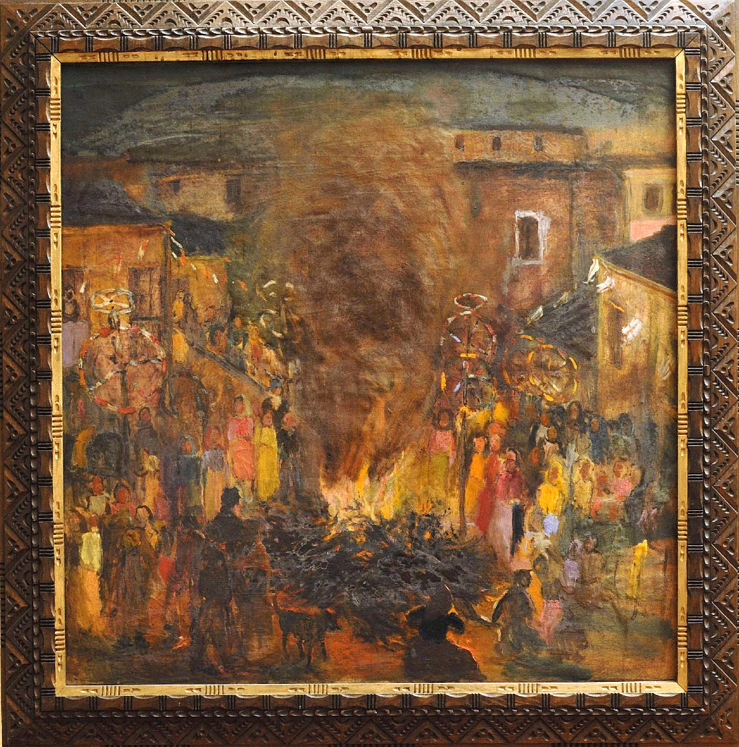 Fuoco di san giovanni, festa notturna (dipinto)