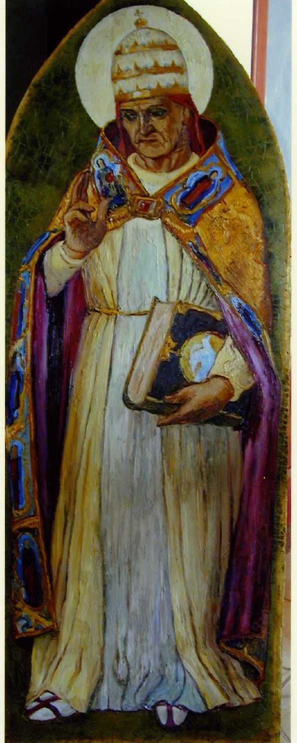 San gregorio magno (dipinto, elemento d'insieme)