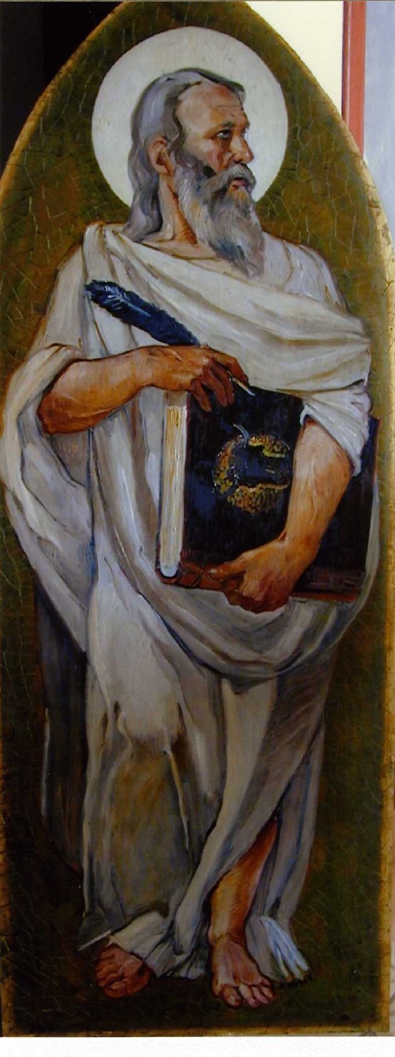 San luca (dipinto, elemento d'insieme)