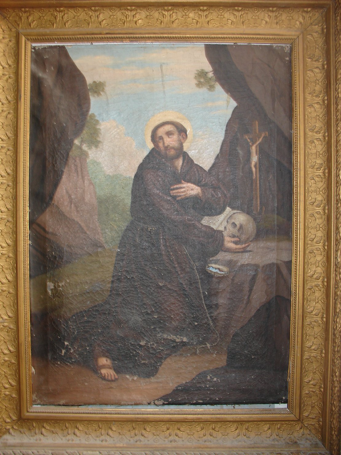 San francesco d'assisi in preghiera (dipinto)