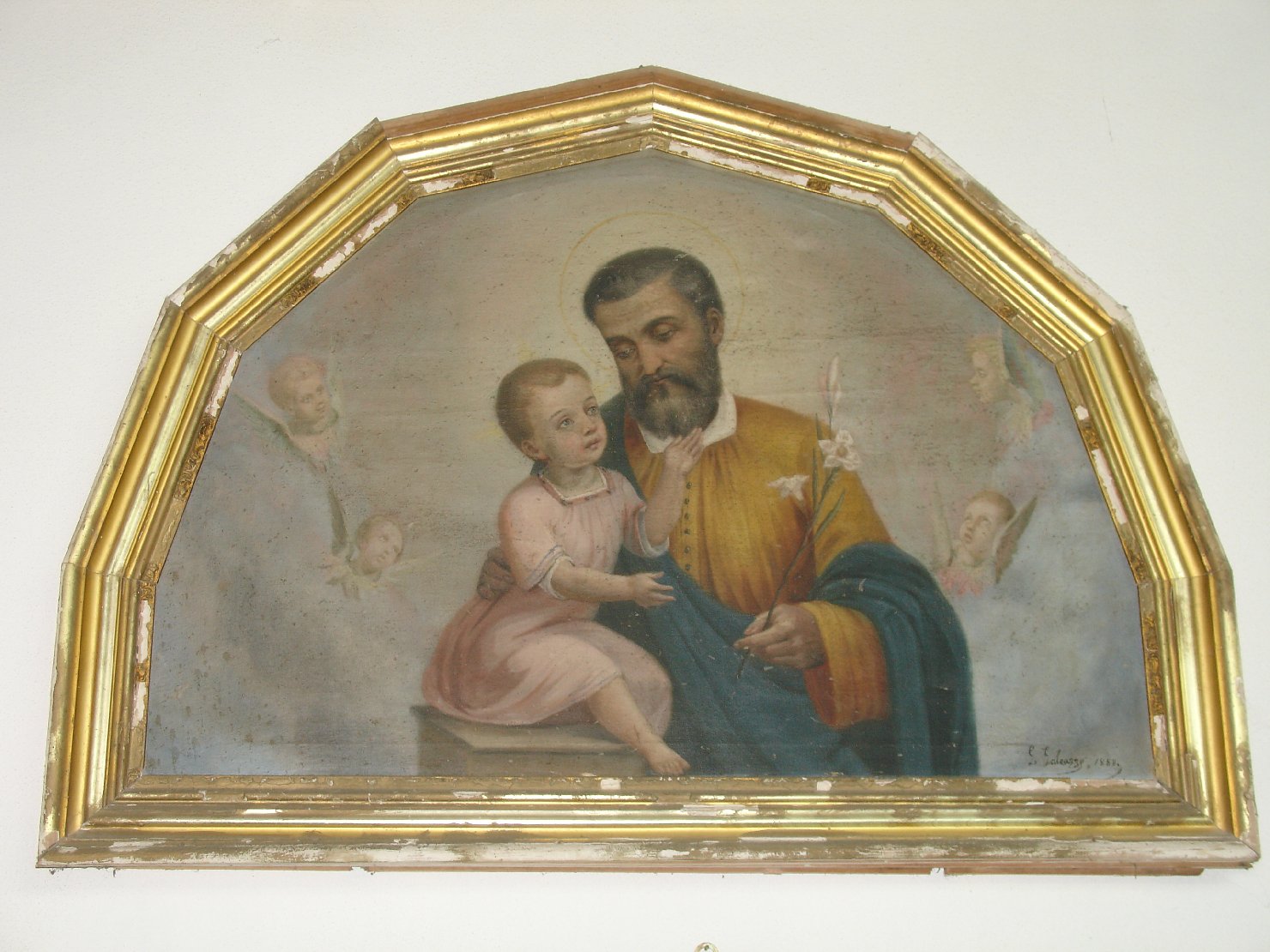 San giuseppe e gesù bambino (dipinto)