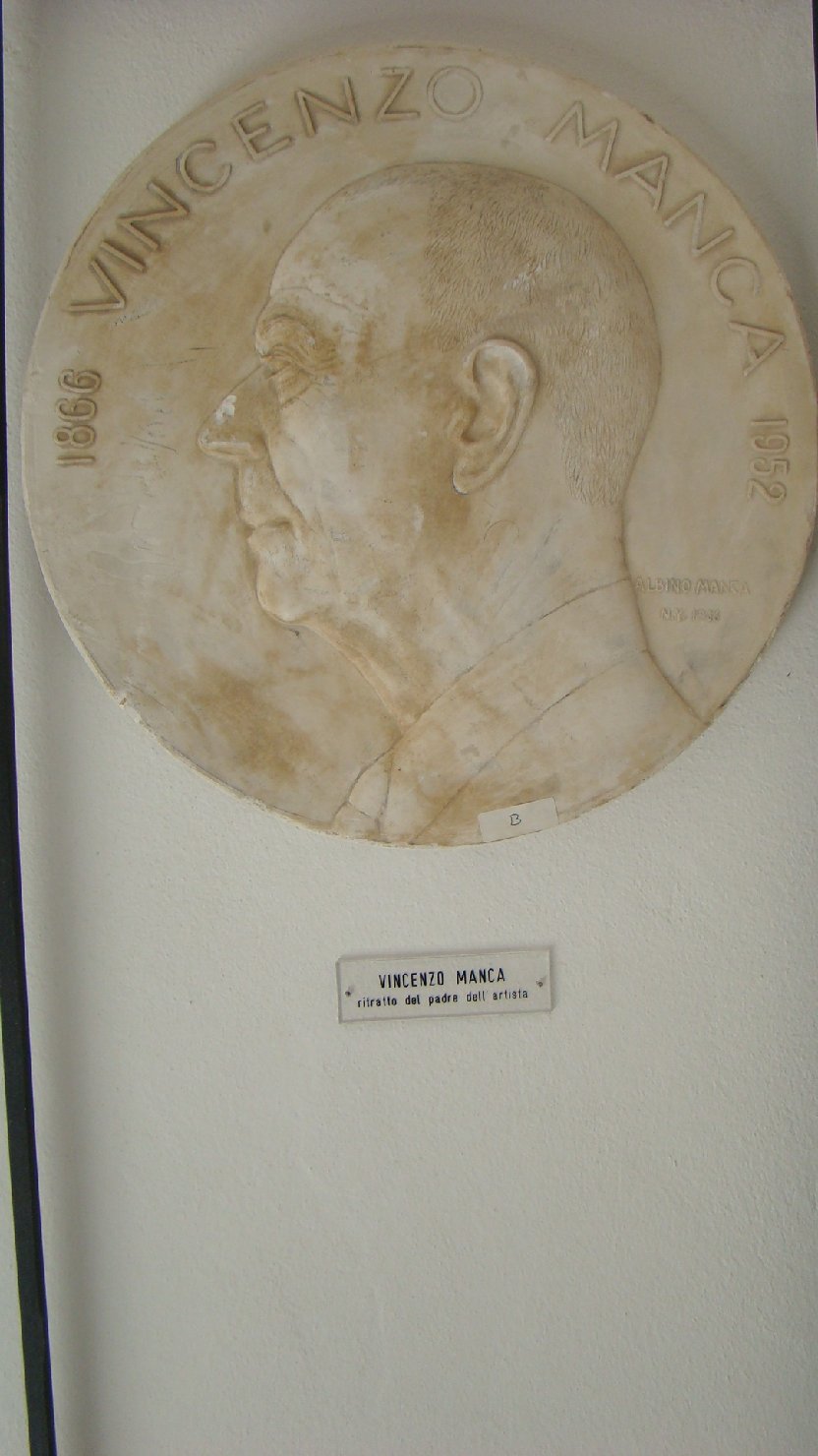 Ritratto di vincenzo manca (medaglione)