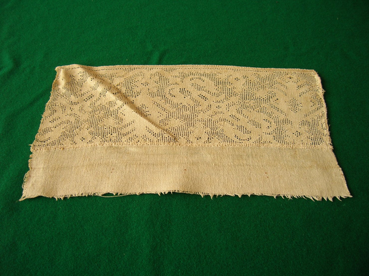 Tela sfilata, accessori tessili