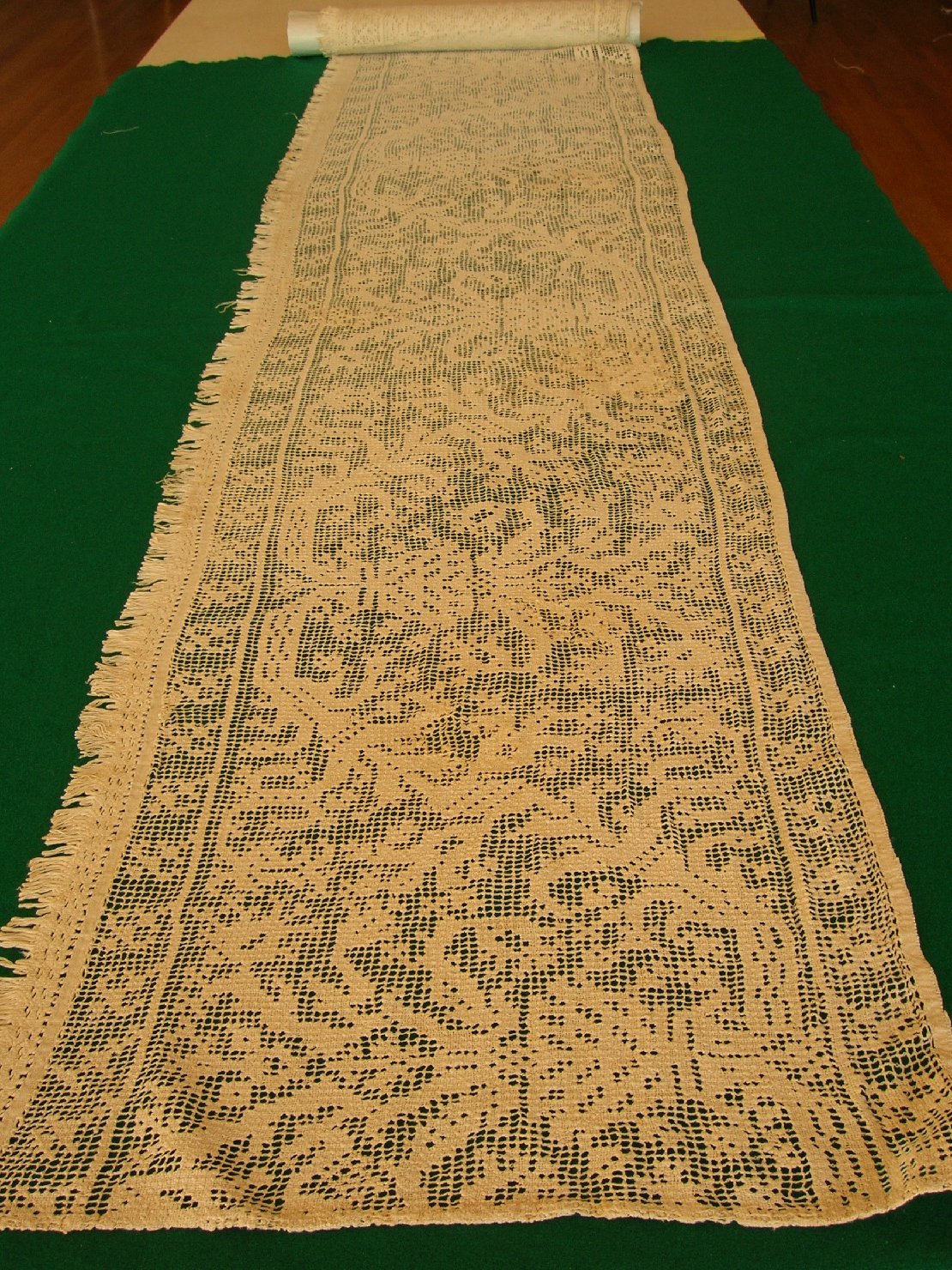Striscia di filet, accessori tessili