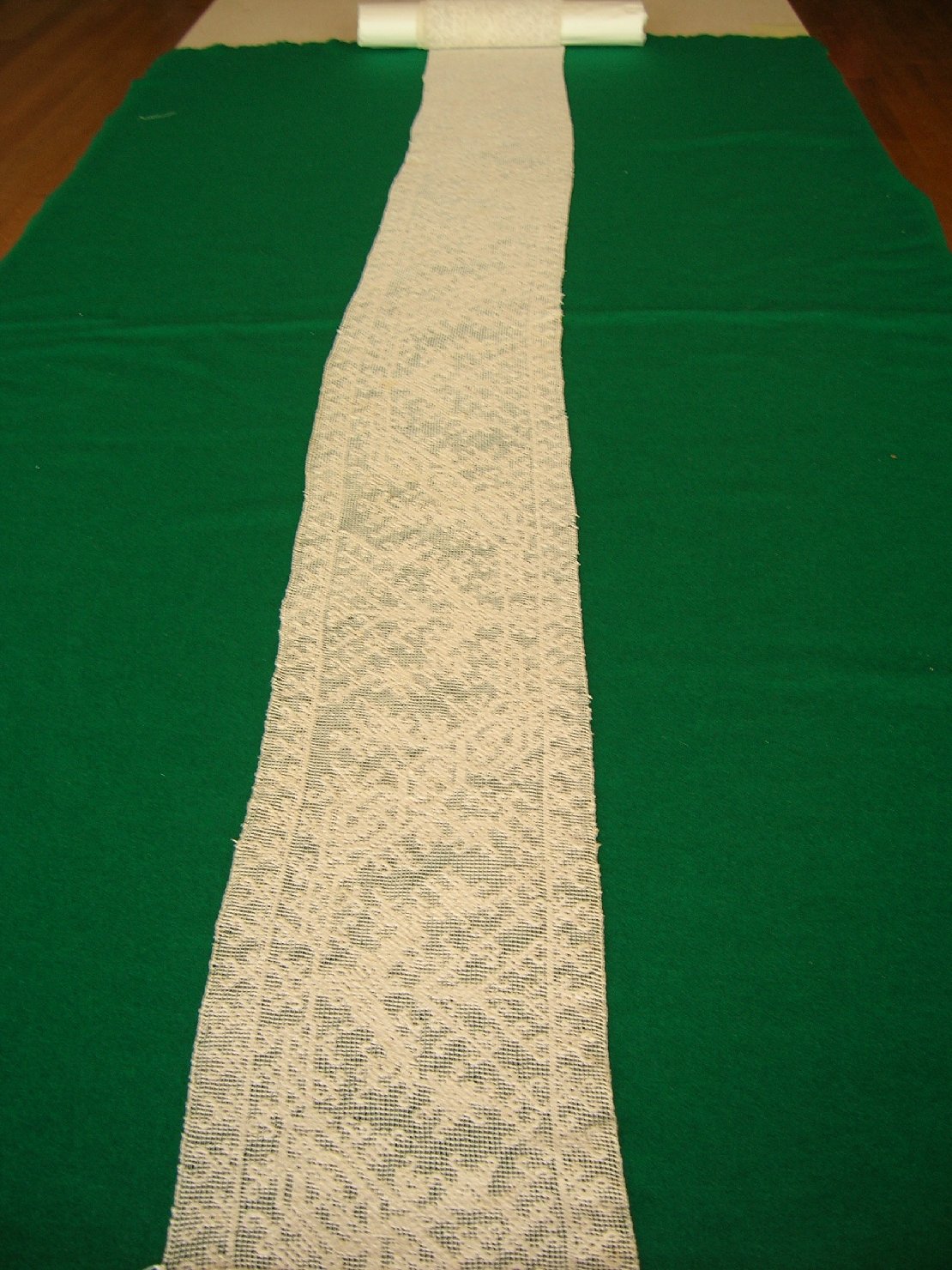 Striscia di filet, accessori tessili