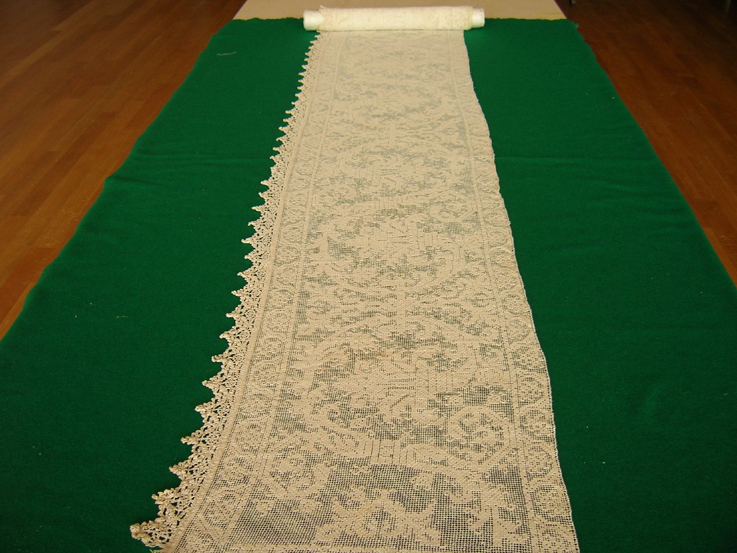 Striscia di filet, accessori tessili
