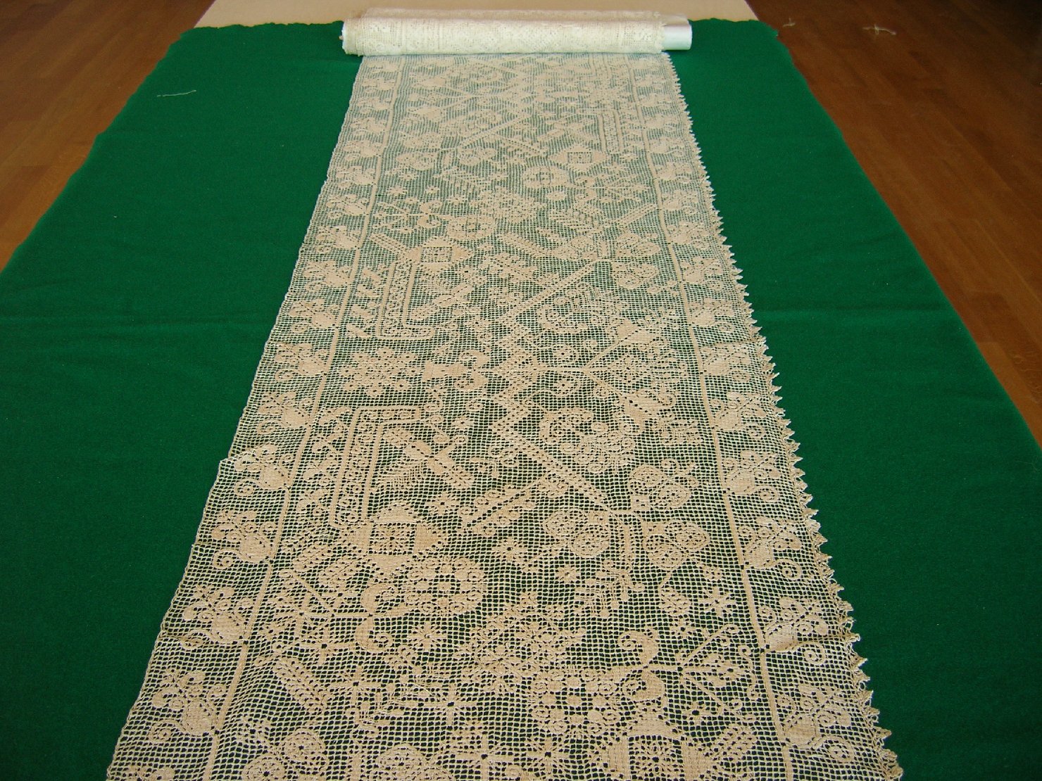 Striscia di filet, accessori tessili