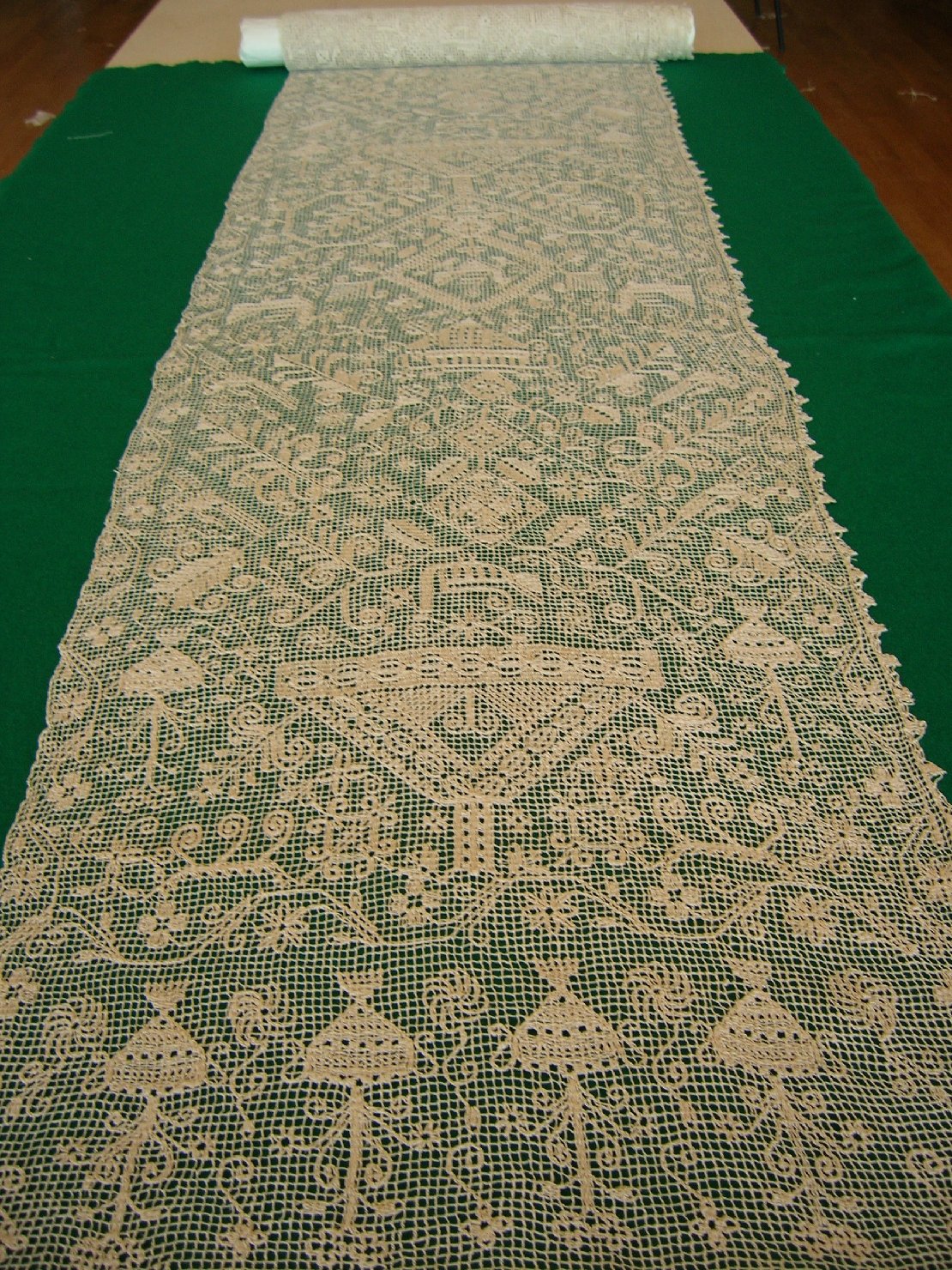 Striscia di filet, accessori tessili