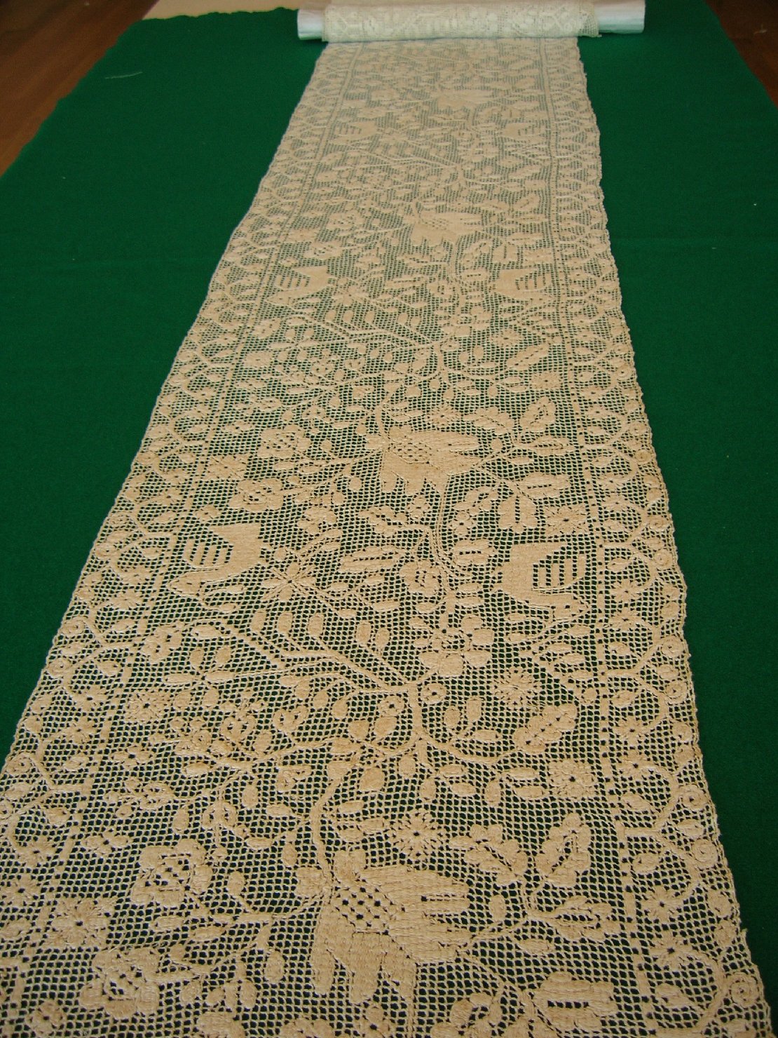 Striscia di filet, accessori tessili