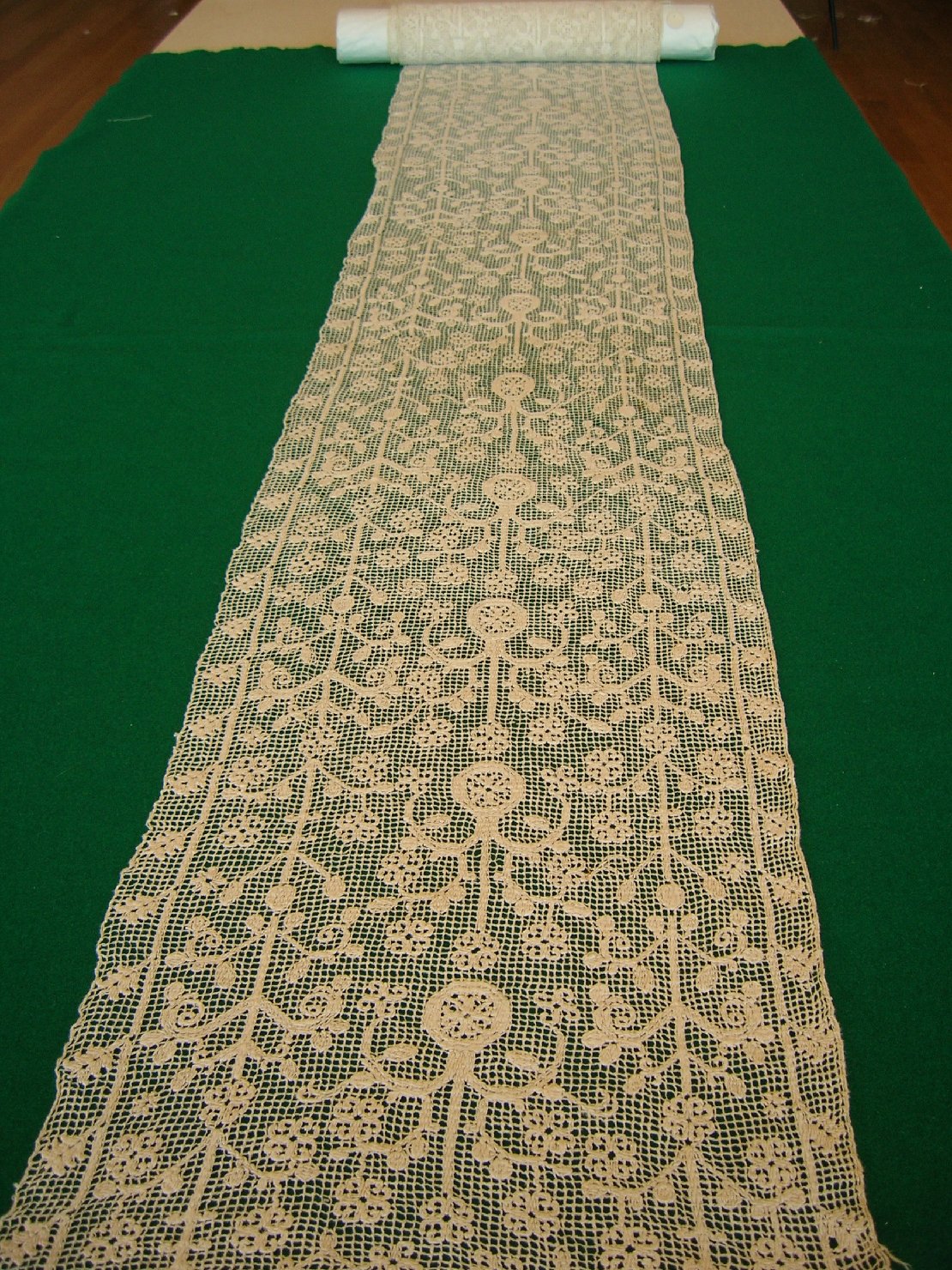 Striscia di filet, accessori tessili