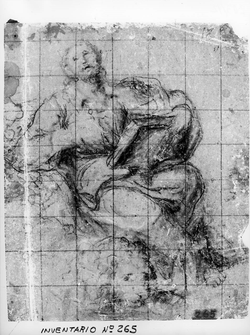 San Marco Evangelista (disegno) di Tofanelli Stefano (sec. XIX)