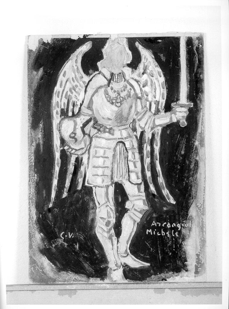 costume per personaggio maschile (disegno, elemento d'insieme) di Vagnetti Giovanni (sec. XX)