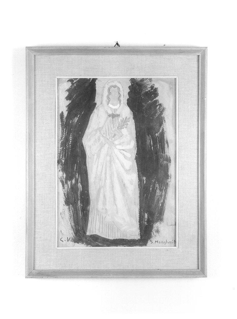 costume per personaggio femminile (disegno, elemento d'insieme) di Vagnetti Giovanni (sec. XX)