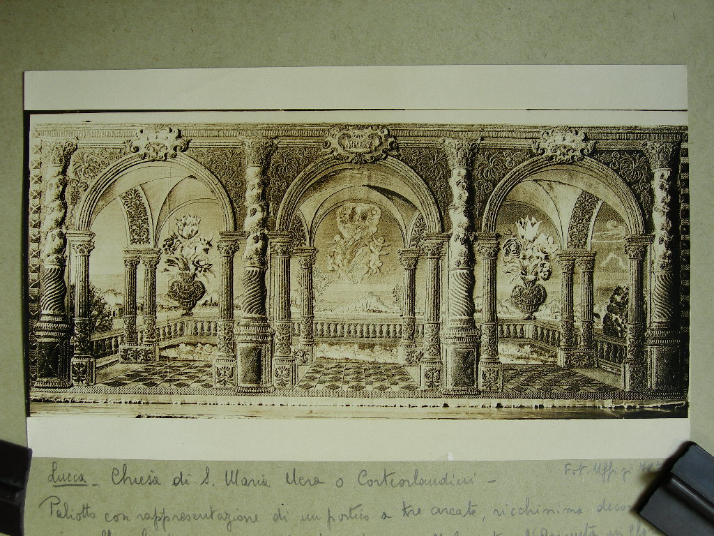 Chiesa di S. Maria Corteorlandini, paliotto (positivo) di Anonimo (XX)