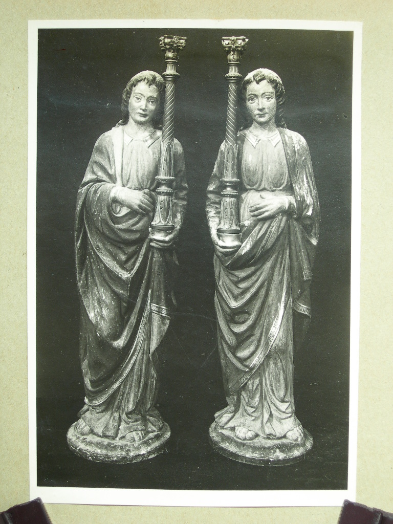 Chiesa di S. Paolino, angeli (positivo) di Anonimo (XX)