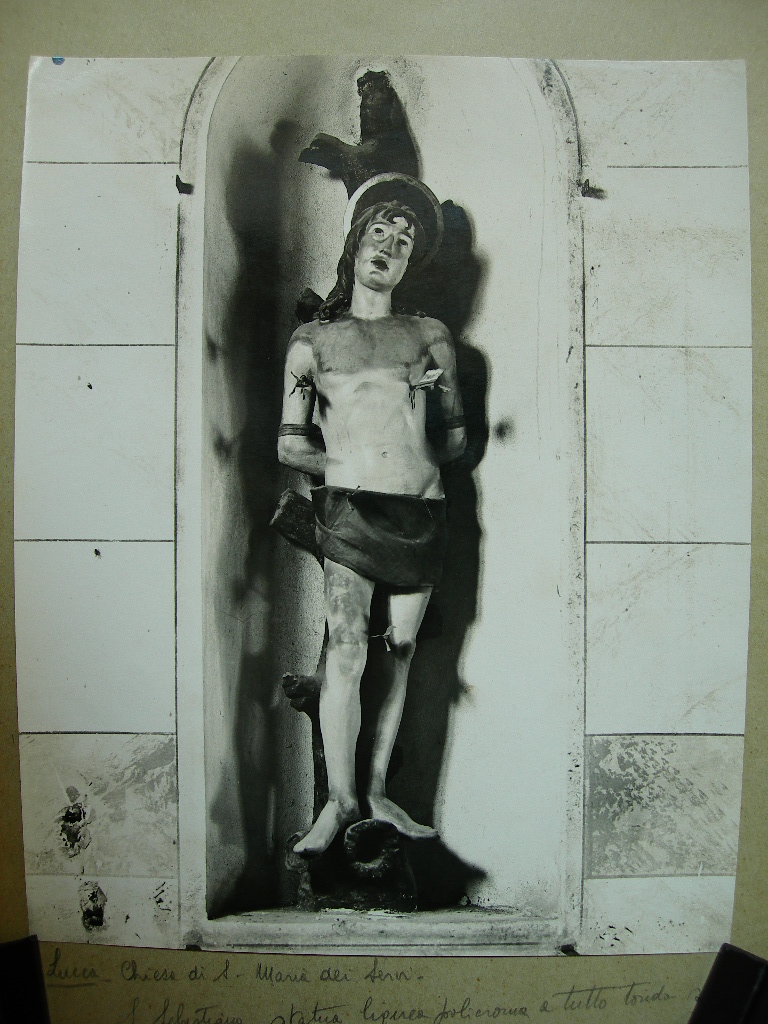 Chiesa di S. Maria dei Servi, S. Sebastiano (positivo) di Anonimo (XX)