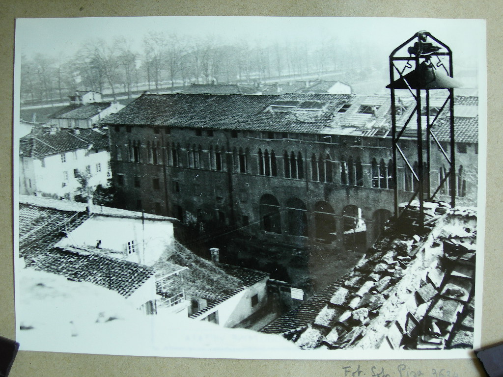 Villa Guinigi, veduta panoramica (positivo) di Anonimo (XX)