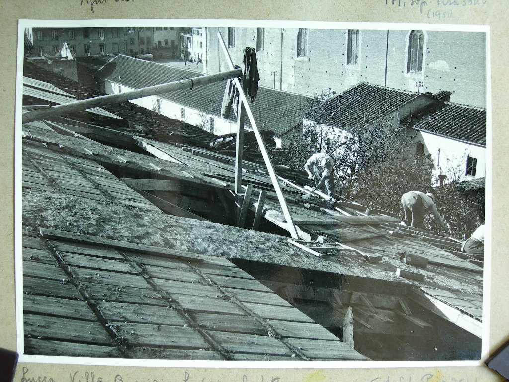 Villa Guinigi, tetto (positivo) di Anonimo (XX)