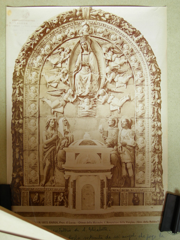 Lucca. Barga. Pala d'altare (positivo) di Anonimo (laboratorio) (XX)