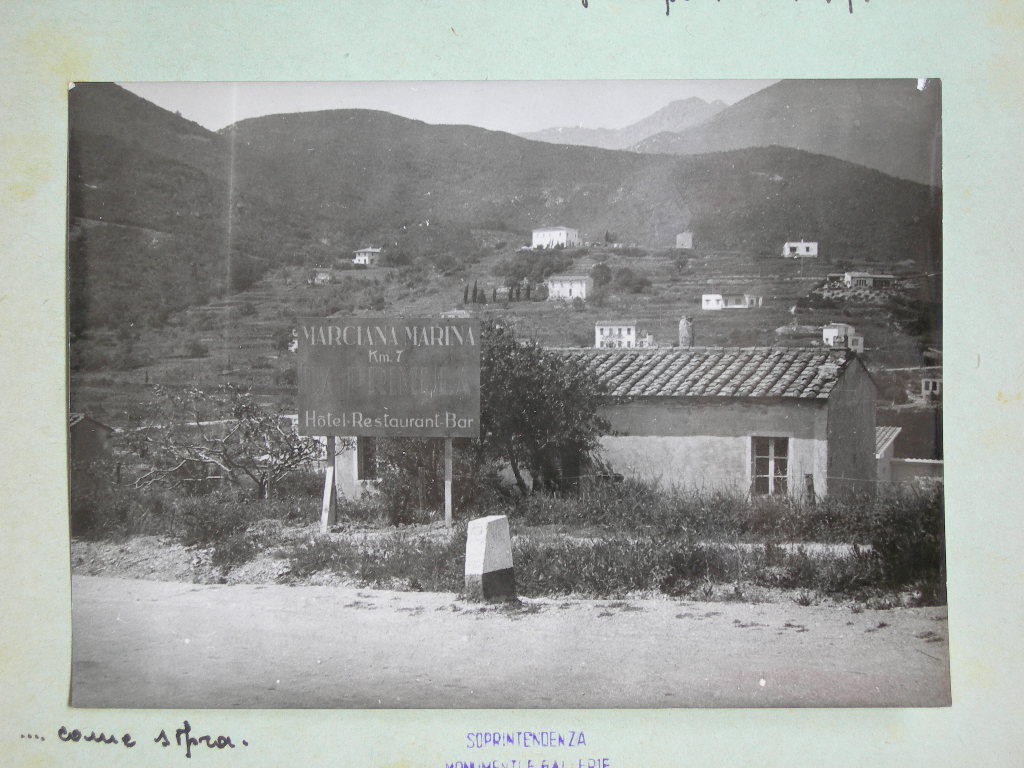 Marciana Marina - Cartello pubblicitario (positivo) di Anonimo (XX)