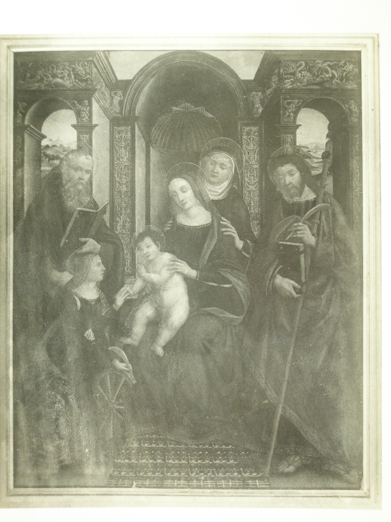 Lucca-Chiesa del Crocifisso dei Bianchi (positivo) di anonimo (XX)