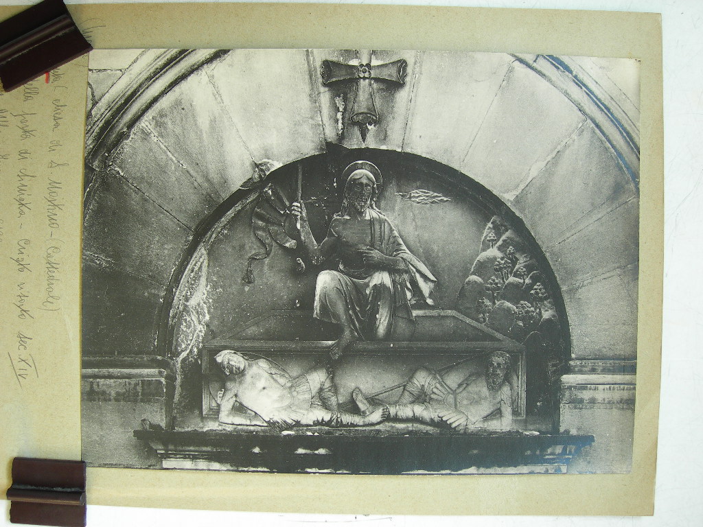Lunetta della Chiesa di S. Martino, Pietrasanta (positivo) di Anonimo (XX)