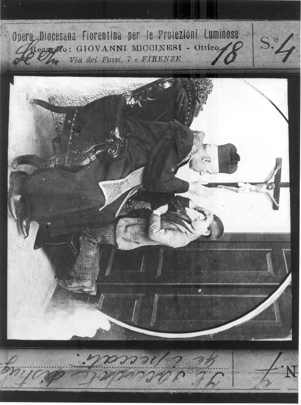 CONFESSIONE (diapositiva) di Anonimo (prima metà XX)