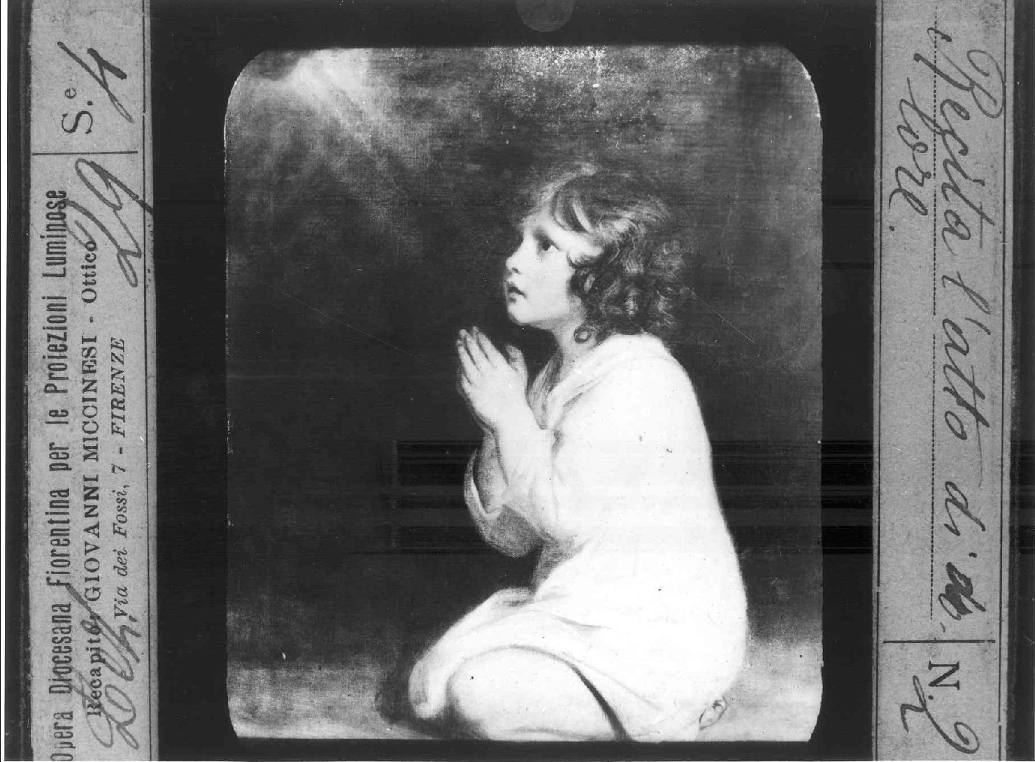 CONFESSIONE (diapositiva) di Anonimo (prima metà XX)