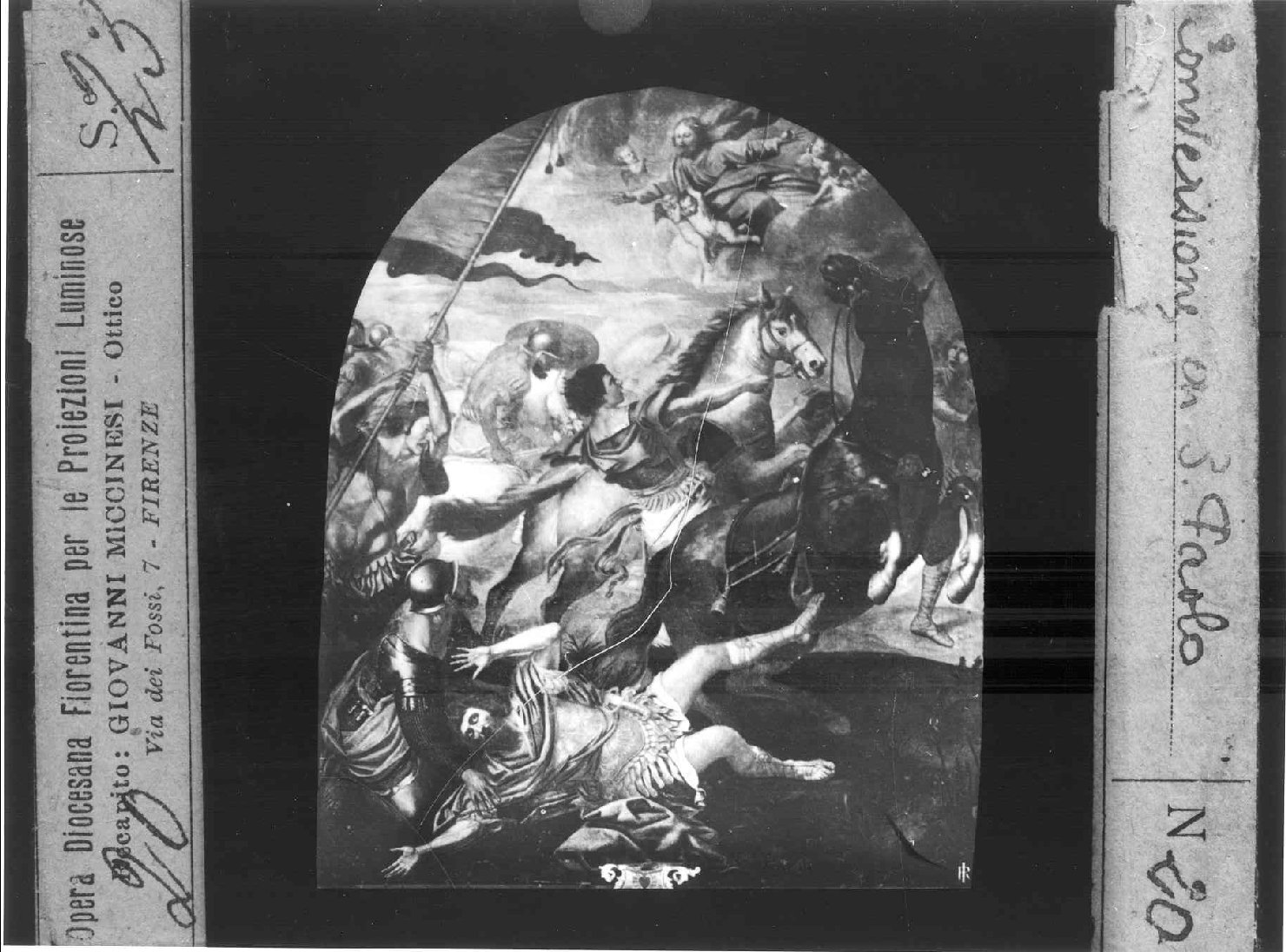 CONVERSIONE DI S. PAOLO (diapositiva) di Anonimo (prima metà XX)