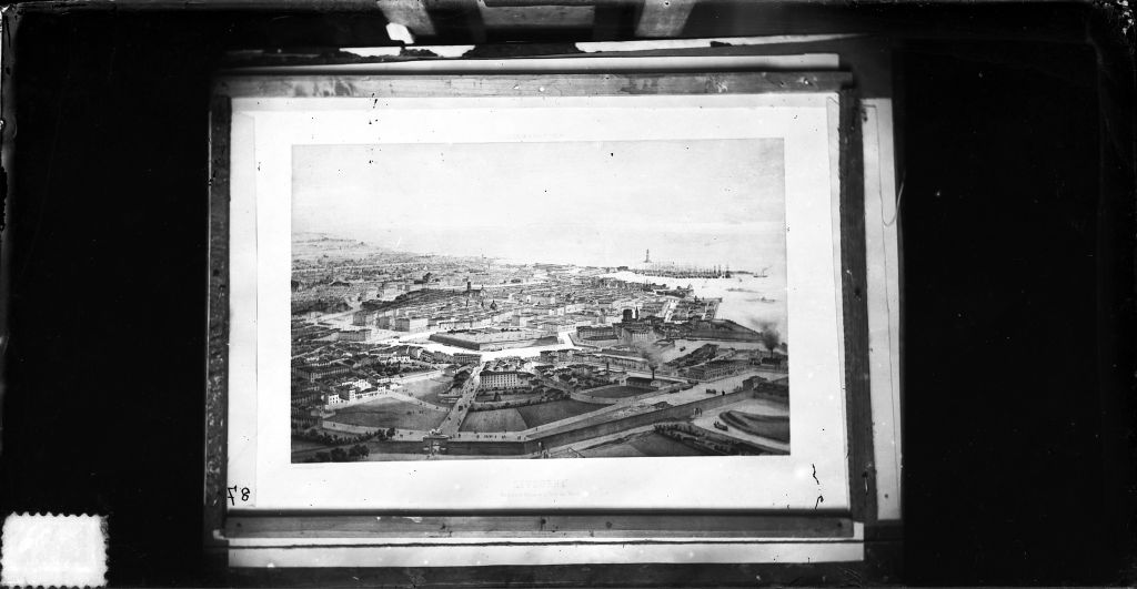 Livorno - Vedute - Stampe (negativo) di Lint, Enrico van (seconda metà XIX)
