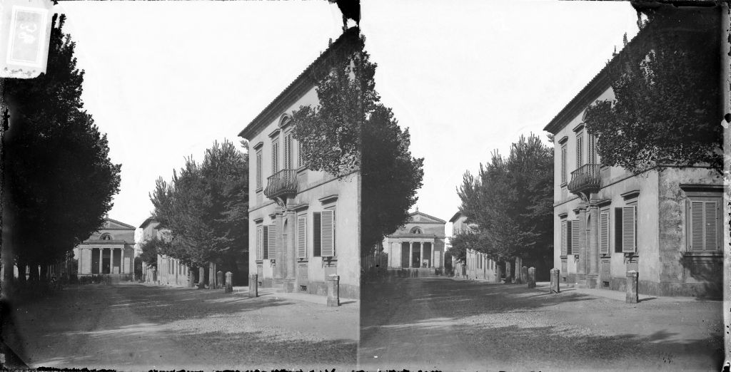 Montecatini Terme - Vedute (negativo) di Lint, Enrico van (seconda metà XIX)