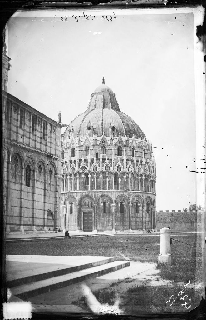 Pisa - Battistero - Vedute (negativo) di Lint, Enrico van (seconda metà XIX)
