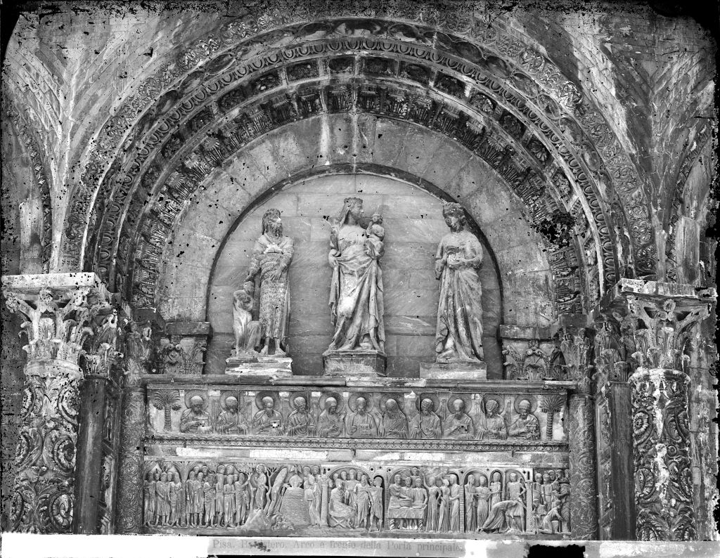 Pisa - Battistero - Vedute (negativo) di Lint, Enrico van (seconda metà XIX)