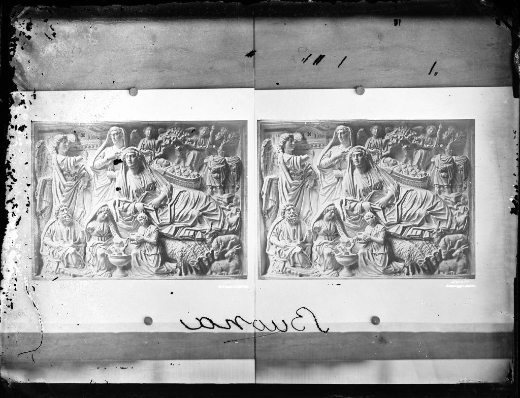 Pisa - Battistero - Pergamo (negativo) di Nicola Pisano, Lint, Enrico van (terzo quarto XIX)