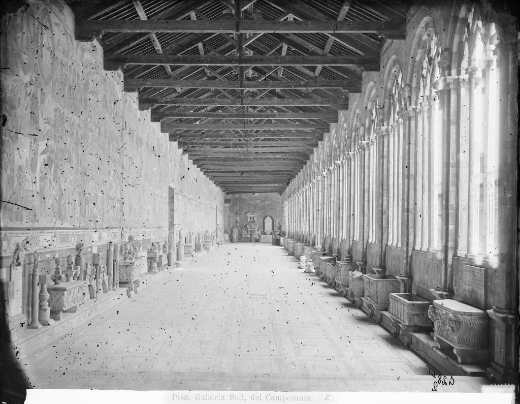 Pisa - Camposanto - Vedute (negativo) di Lint, Enrico van (seconda metà XIX)