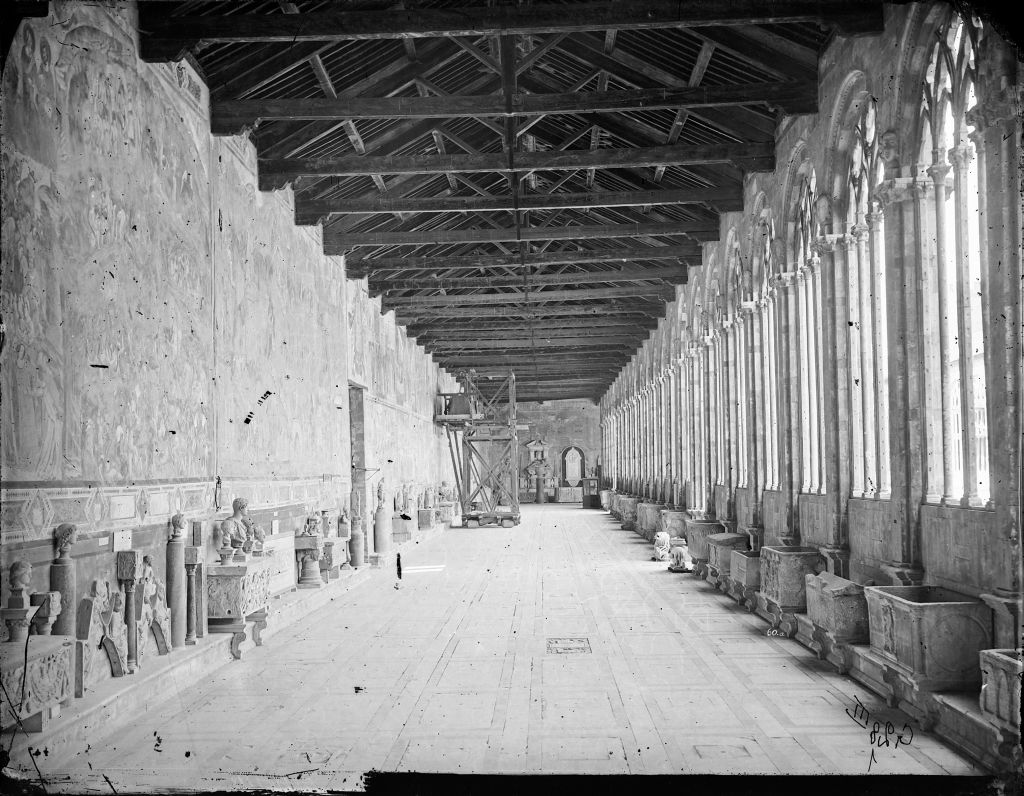 Pisa - Camposanto - Vedute (negativo) di Lint, Enrico van (seconda metà XIX)