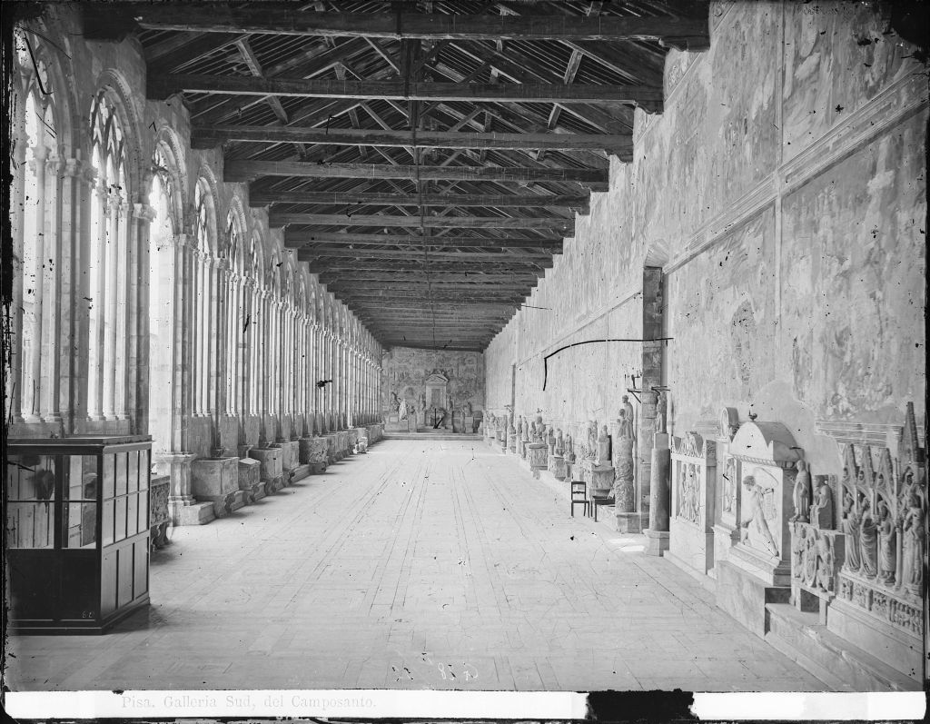 Pisa - Camposanto - Vedute (negativo) di Lint, Enrico van (seconda metà XIX)