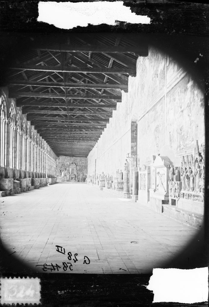 Pisa - Camposanto - Vedute (negativo) di Lint, Enrico van (seconda metà XIX)