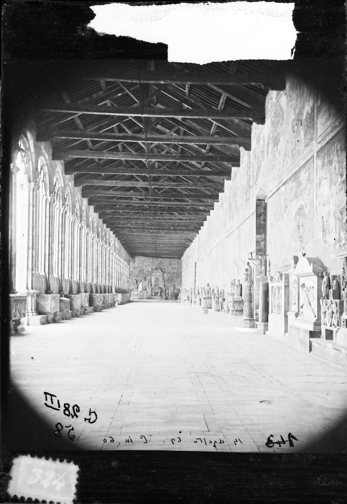 Pisa - Camposanto - Vedute (negativo) di Lint, Enrico van (seconda metà XIX)