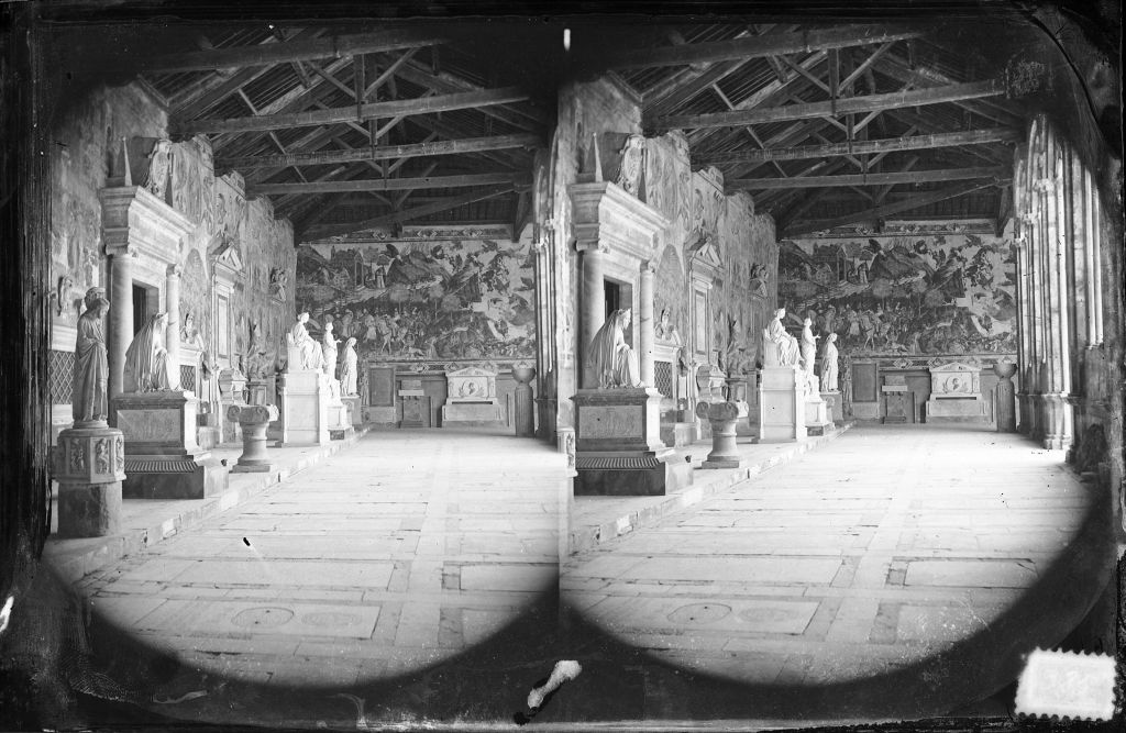 Pisa - Camposanto - Vedute (negativo) di Lint, Enrico van (seconda metà XIX)