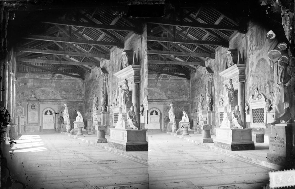 Pisa - Camposanto - Vedute (negativo) di Lint, Enrico van (seconda metà XIX)