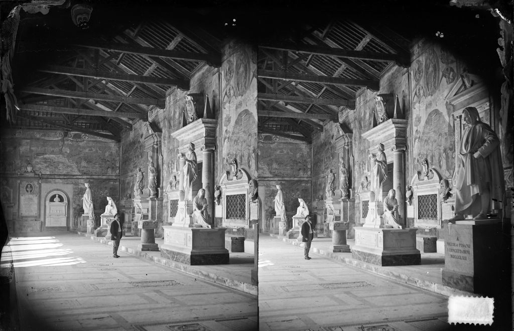 Pisa - Camposanto - Vedute (negativo) di Lint, Enrico van (seconda metà XIX)