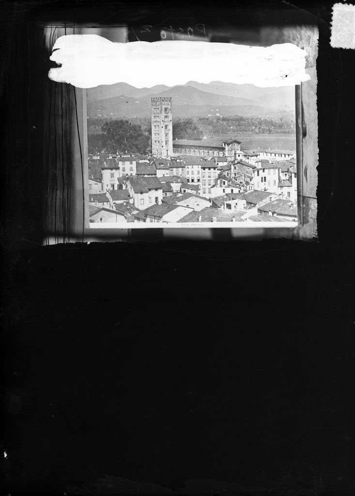Lucca - Vedute (negativo) di Anonimo (XIX/ XX)