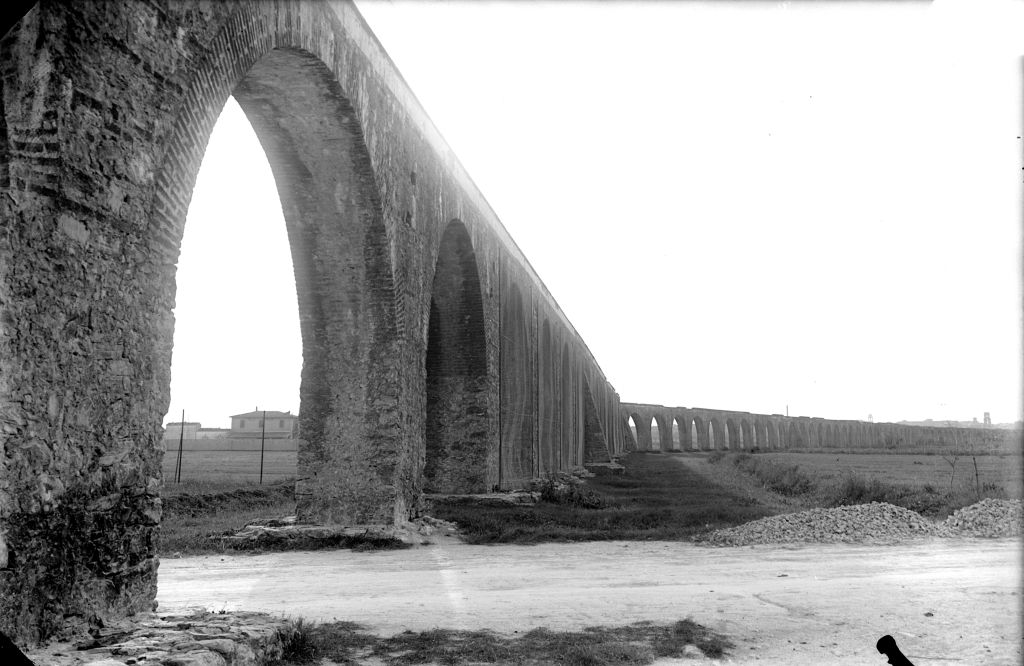 Pisa - Acquedotto Mediceo - Vedute (negativo) di Pierini (XIX/ XX)
