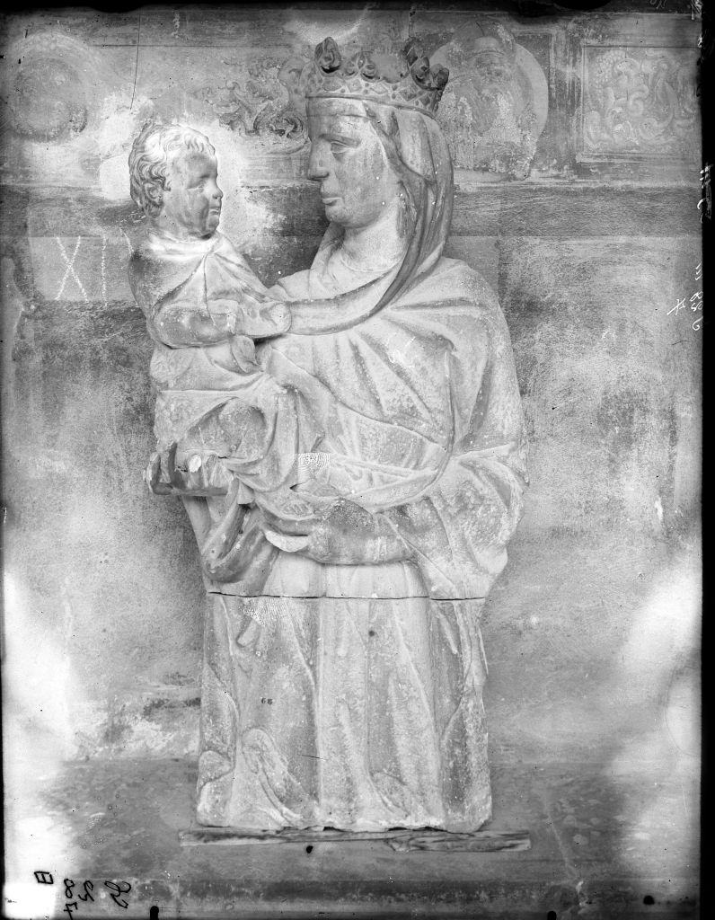 Pisa - Camposanto - Sculture (negativo) di Giovanni Pisano, Anonimo (XIX/ XX)