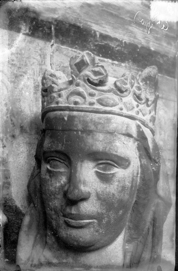 Pisa - Camposanto - Sculture (negativo) di Giovanni Pisano, Anonimo (XIX/ XX)