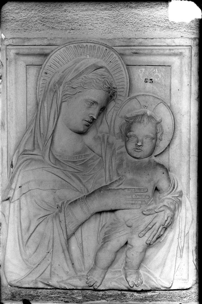 Pisa - Camposanto - Monumento sepolcrale dell'abate Benedetto (?) (negativo) di Guardi, Andrea di Francesco, Anonimo (XIX/ XX)
